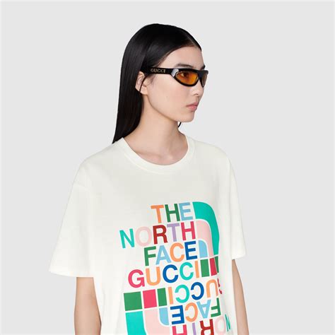 north face gucci camiseta|north face x gucci outlet.